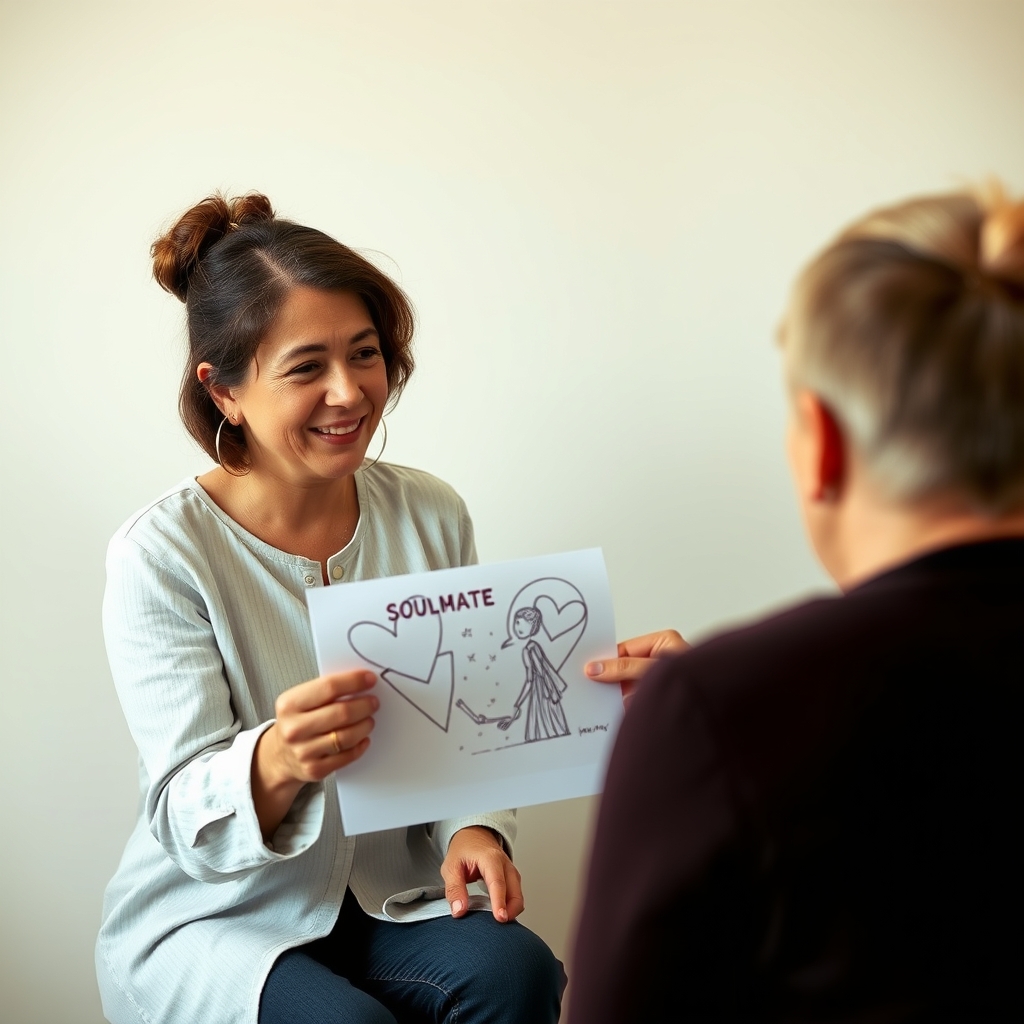 Illustration for Wondering What Your Soulmate Might Look Like? A Grounded Look at a Soulmate Sketch Reading