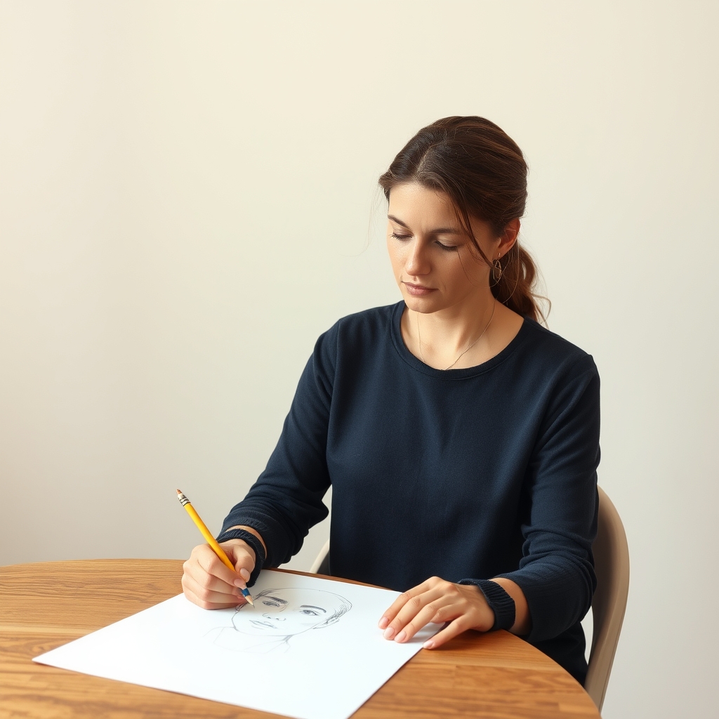 Illustration for Wondering What Your Soulmate Might Look Like? A Grounded Look at a Soulmate Sketch Reading: a calm, hopeful moment at home weighing options